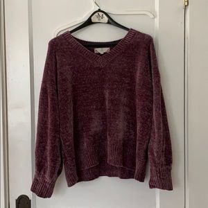 Pink Rose knit sweater